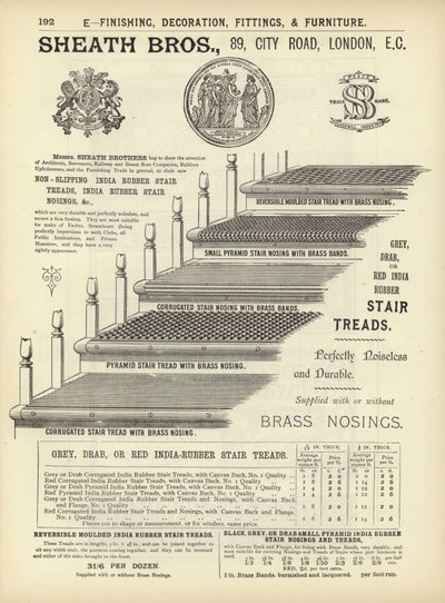Pagina uit The Architects, Surveyors and Engineers Compendium 1892 door English School