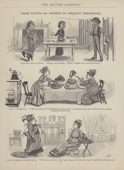 Pagina uit The British Working Man or One Who Does Not Believe In Him door English School