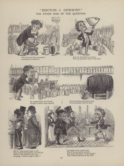 Pagina uit The British Working Man or One Who Does Not Believe In Him door English School
