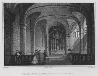 Parijs, Chapelle De La Prison De La Conciergerie door English School
