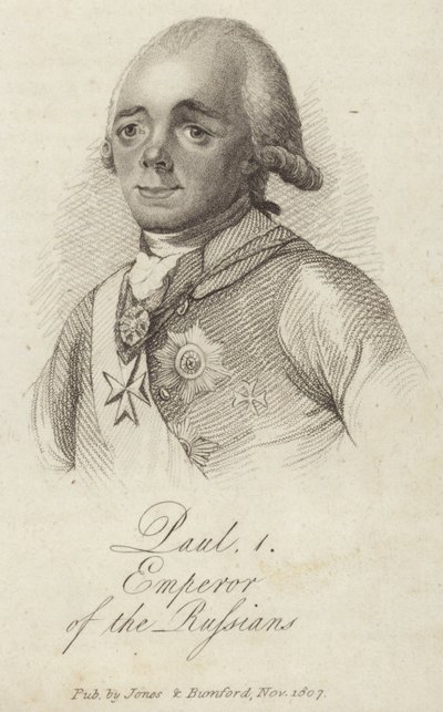 Paul I van Rusland door English School