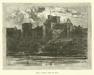 Peel Castle, Isle of Man door English School