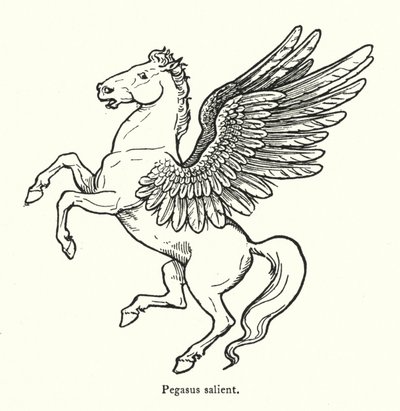 Pegasus rijzend door English School