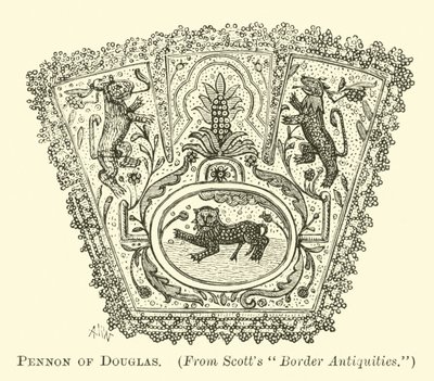 Vaandel van Douglas door English School