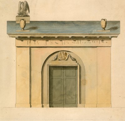 Phoenix Fire Engine House, Cockspur Street, Londen door English School