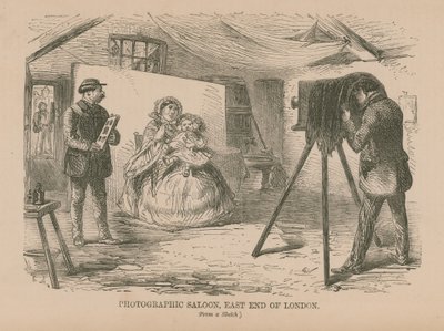 Fotografische salon in het oosten van Londen door English School