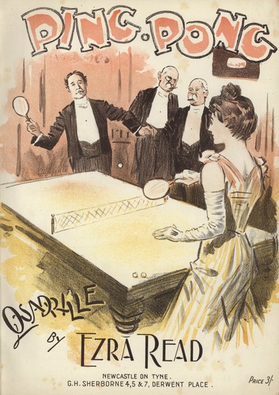 Ping Pong, quadrille door Ezra Read door English School