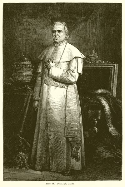 Pius IX door English School