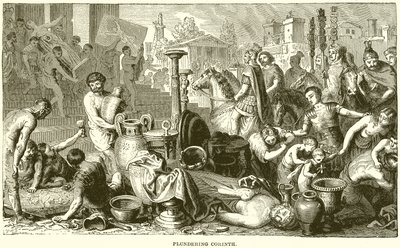 Plundering van Korinthe door English School