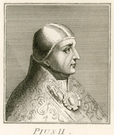 Paus Pius II door English School