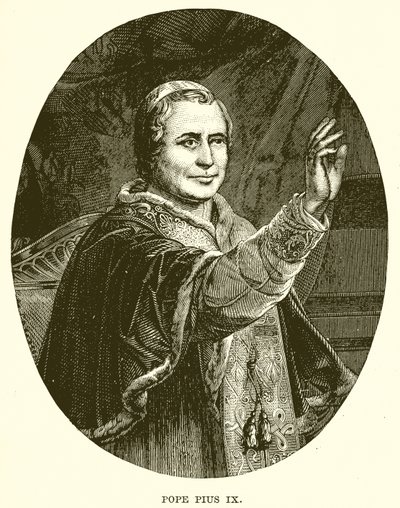 Paus Pius IX door English School