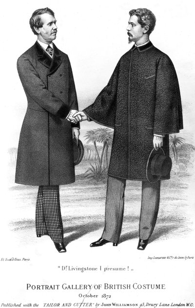 Portretgalerij van Britse Kostuums, uitgegeven met de Tailor and Cutter door John Williamson, 1872 door English School