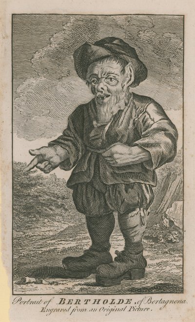 Portret van Bertholde van Bertagnona door English School