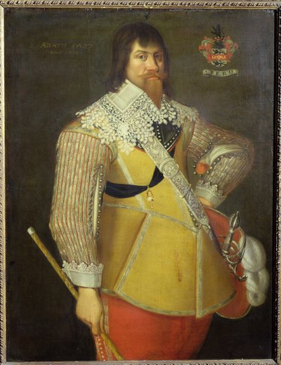 Portret van kapitein Daniel Goodricke door English School