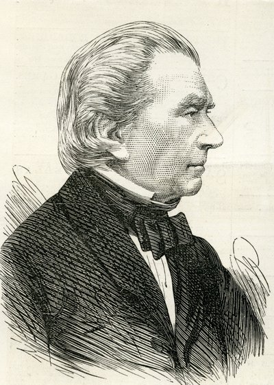 Portret van Charles Blacker Vignoles, 1875 door English School