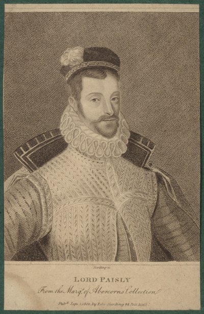 Portret van Claud Hamilton, Heer van Paisley door English School