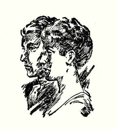 Portret van E Oe Somerville en M Ross door English School