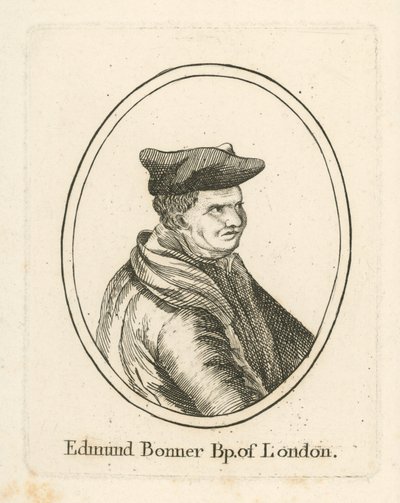 Portret van Edmund Bonner door English School