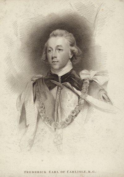 Portret van Frederick Howard, 5e Graaf van Carlisle door English School