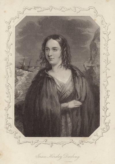 Portret van Grace Horsley Darling door English School
