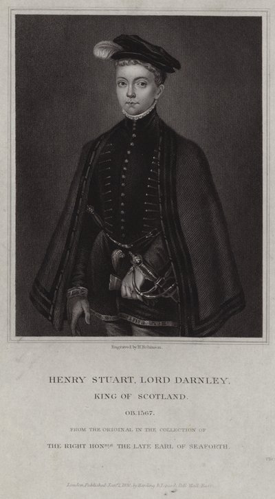 Portret van Henry Stuart, Heer van Darnley door English School