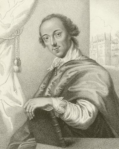 Portret van Horace Walpole door English School