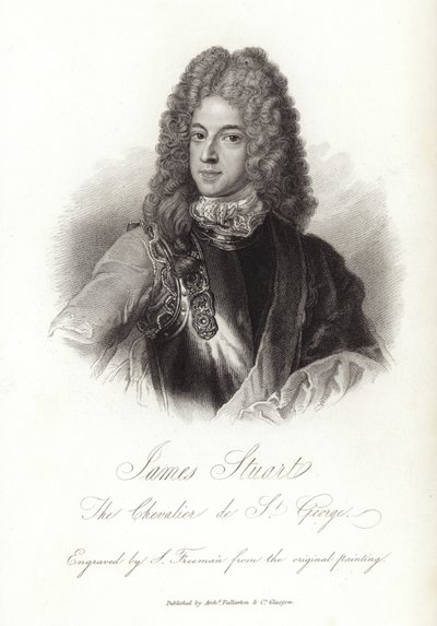 Portret van James Stuart door English School