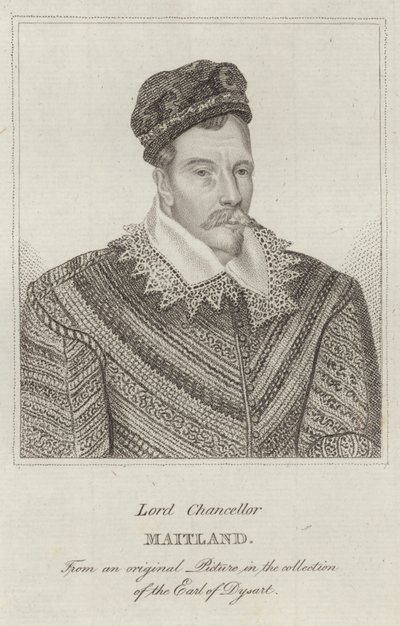 Portret van John Maitland door English School
