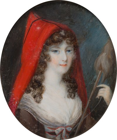Portret van Lucy Byng, 1e Gravin van Bradford (1766-1844) door English School
