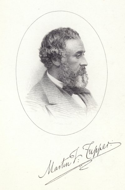 Portret van Martin Farquhar Tupper door English School
