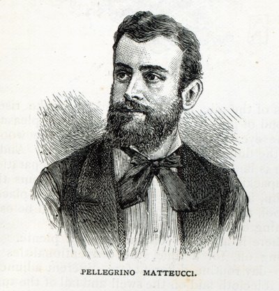 Portret van Pellegrino Matteucci, uit 