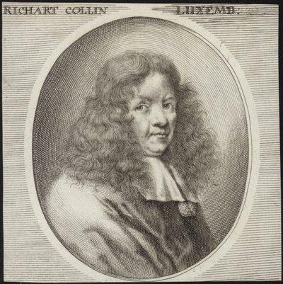 Portret van Richard Collin door English School