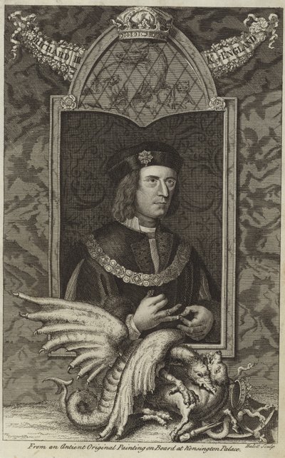 Portret van Richard III van Engeland door English School