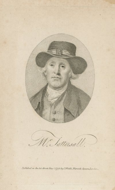 Portret van Richard Tattersall door English School