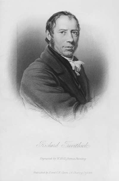 Portret van Richard Trevithick door English School