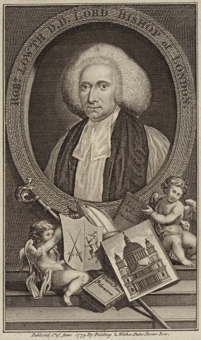 Portret van Robert Lowth door English School