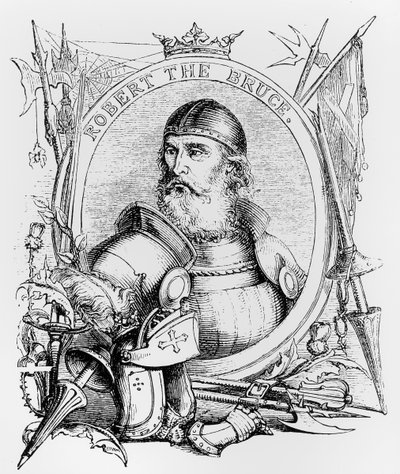 Portret van Robert the Bruce (1274-1329) door English School