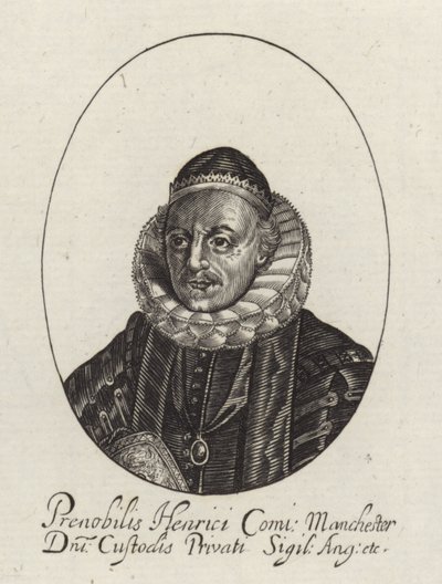 Portret van Sir Henry Montagu door English School
