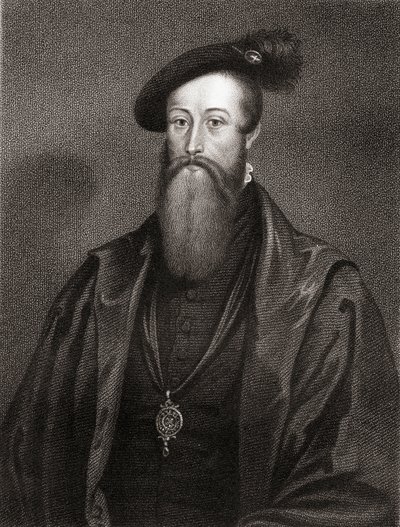 Portret van Thomas Seymour, uit Lodges British Portraits door English School