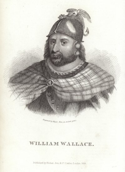 Portret van William Wallace door English School