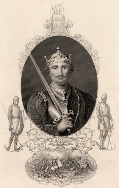 Portret van Willem de Veroveraar door English School