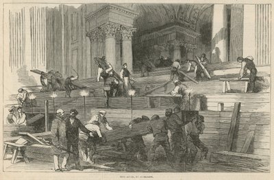 Voorbereidingen in St Paul