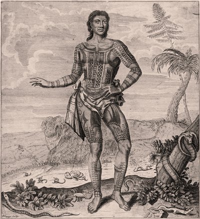 Prins Giolo van de Filipijnen, 1691 door English School