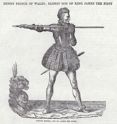 Prins Hendrik, zoon van koning James I door English School