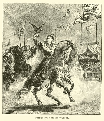 Prins Jan van Mortaigne door English School