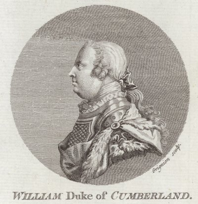 Prins Willem, Hertog van Cumberland door English School