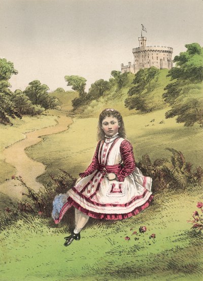 Prinses Louisa Victoria van Wales door English School