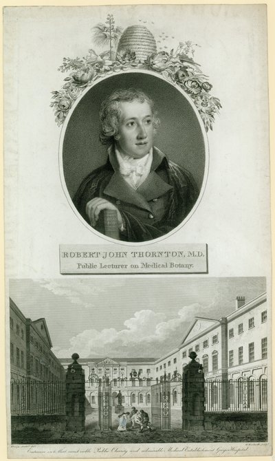 Professor John Thornton, Openbare Docent in Medische Botanica door English School