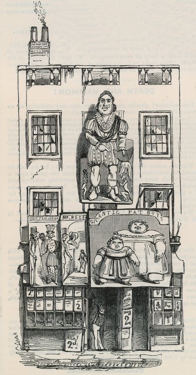 Promenade van Wonderen, Drury Lane, Londen door English School