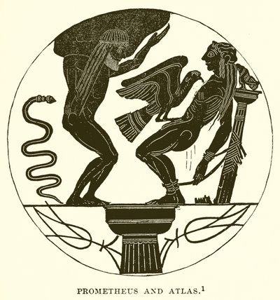 Prometheus en Atlas door English School